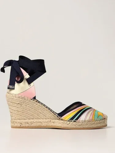 Espadrillas con zeppa Emilio Pucci con stampa (56450500)