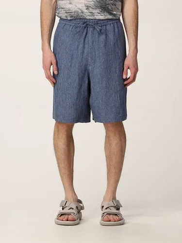 Pantaloncino jogging Emporio Armani in lino (56450774) Pantaloncino jogging Emporio Armani in lino (56450774)