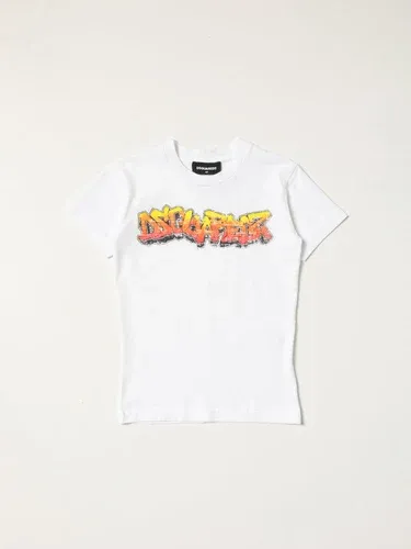 T-shirt Dsquared2 Junior in cotone con logo (56450854)