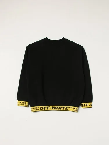 Felpa Off-White con bande logate (56450903)