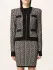 Giacca Balmain in misto lana jacquard (56451012)