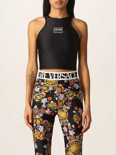 Top cropped Versace Jeans Couture in nylon stretch (56451138) Top cropped Versace Jeans Couture in nylon stretch (56451138)