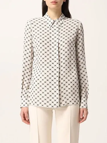 Camicia Elisabetta Franchi con logo all over (56451170)