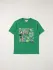 T-shirt Kenzo Junior con stampa tropicale (56451335)
