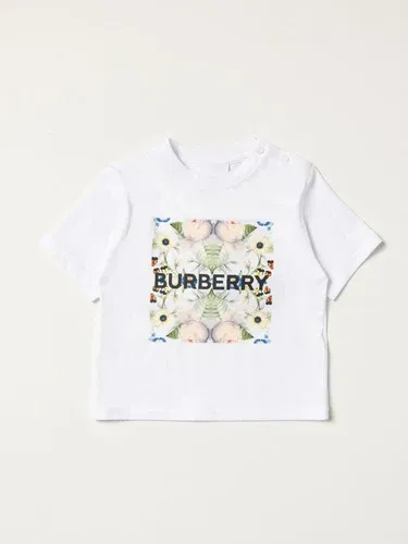 T-shirt Burberry con stampe collage (56451757)