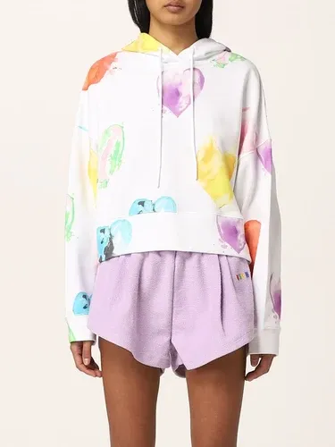 Felpa Msgm in cotone con stampa (56451731) Felpa Msgm in cotone con stampa (56451731)