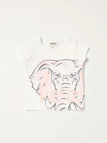 T-shirt Kenzo Junior in cotone con logo (56451839)