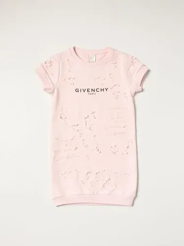Abito a t-shirt Givenchy in cotone con rotture (56451833)