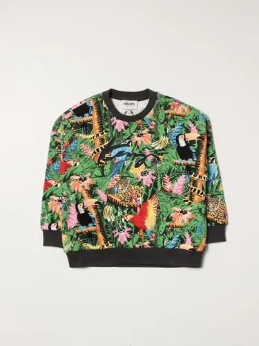 Felpa Kenzo Junior in cotone stampato (56451843) Felpa Kenzo Junior in cotone stampato (56451843)