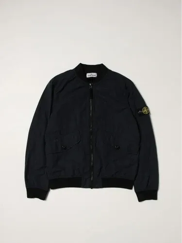 Bomber con zip Stone Island Junior con logo (56451945)