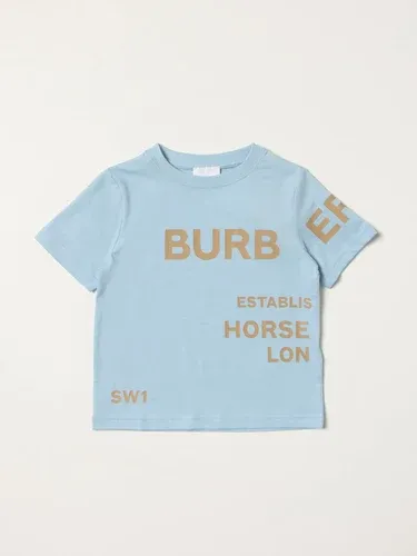 T-shirt Burberry in cotone con stampa Horseferry (56451946)