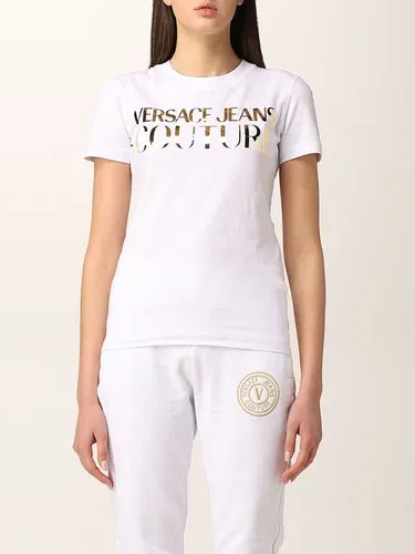 T-shirt Versace Jeans Couture in cotone con logo (56314309)