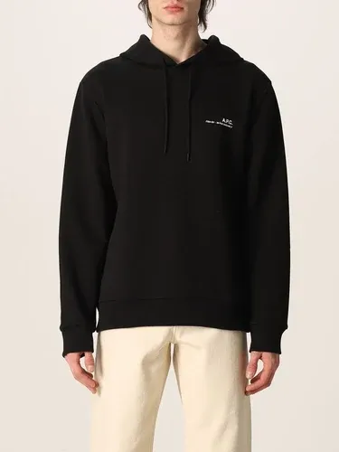 Felpa A.p.c. in cotone con logo (56452237)