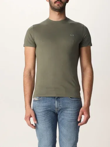 T-shirt Lacoste in cotone con mini logo (56452786) T-shirt Lacoste in cotone con mini logo (56452786)