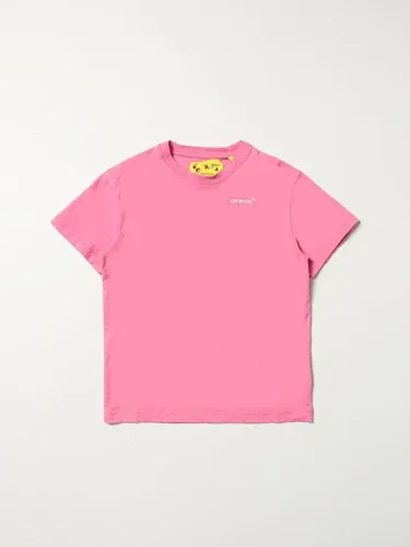 T-shirt Off-White con stampa logo (56477077)