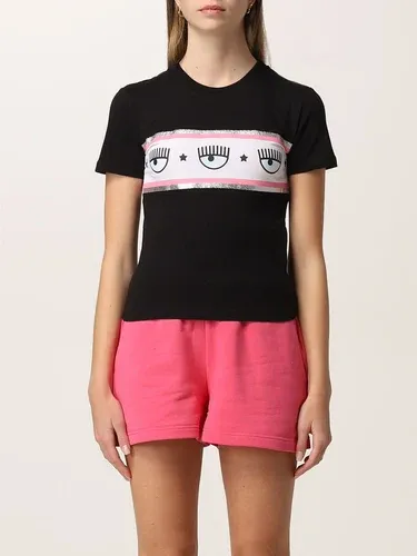 T-shirt Chiara Ferragni con banda Logomania (56477248)