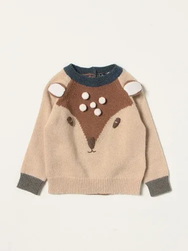 Maglia Il Gufo in lana vergine con maxi volpe (56531948) Maglia Il Gufo in lana vergine con maxi volpe (56531948)