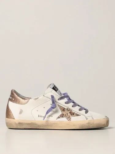 Sneakers Super-Star classic Golden Goose in pelle usured (56532174)