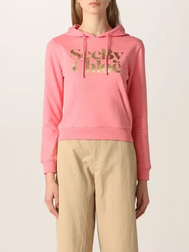 Felpa See By Chloé in cotone con logo (56532276)