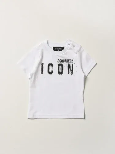 T-shirt Dsquared2 Junior in cotone con logo Icon (56532265)