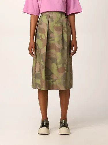 Gonna Marni in misto cotone camouflage (101257079)