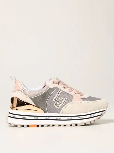 Sneakers maxi Wonder Liu Jo in camoscio e ripstop (56532532)