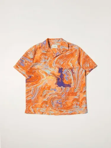 Camicia Fendi in cotone con stampa murble (56532695)