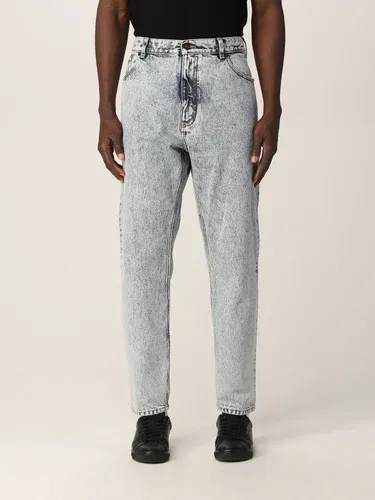 Jeans cropped Saint Laurent in denim washed (56615237)