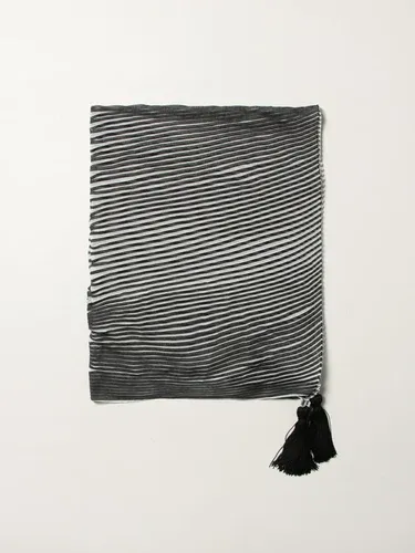 Stola Emporio Armani in tessuto plissé con nappe (57299843) Stola Emporio Armani in tessuto plissé con nappe (57299843)