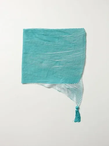 Stola Emporio Armani in tessuto plissé con nappe (57299843) Stola Emporio Armani in tessuto plissé con nappe (57299843)