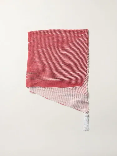 Stola Emporio Armani in tessuto plissé con nappe (57299843) Stola Emporio Armani in tessuto plissé con nappe (57299843)