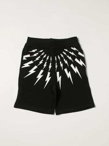 Pantaloncino jogging Neil Barrett con fulmini (56615488)