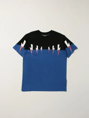 T-shirt Neil Barrett con stampa fulmini (56615498)