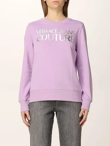 Felpa Versace Jeans Couture in cotone con logo (56615630)