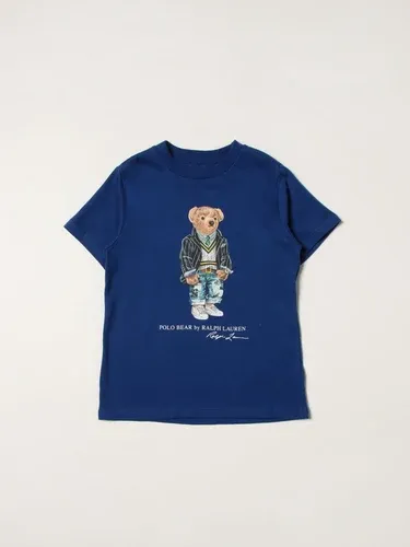 T-shirt Polo Ralph Lauren in cotone con stampa orso (56615678) T-shirt Polo Ralph Lauren in cotone con stampa orso (56615678)