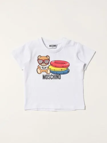 T-shirt Moschino Baby con stampa Teddy (56615703)