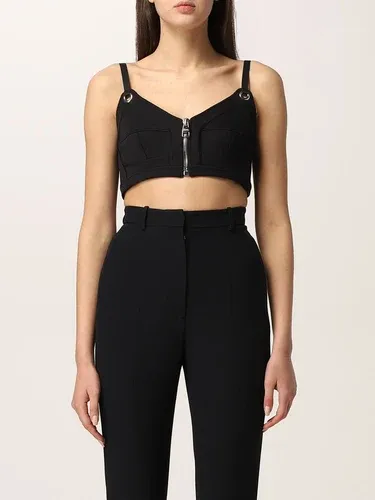 Top cropped Alexander McQueen in nylon (56615810)