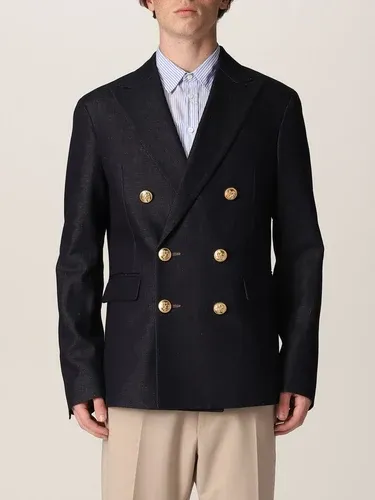 Giacca a doppiopetto Dsquared2 in cotone e lino (56615892)