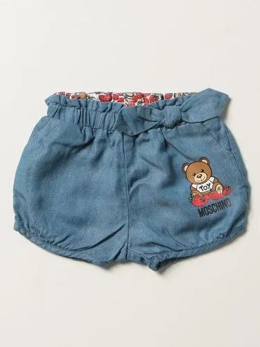 Pantaloncini MOSCHINO BABY Bambino colore Denim (56615905)