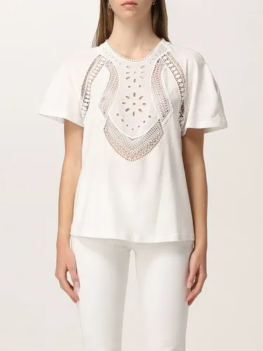 T-shirt Alberta Ferretti con dettagli traforati (56616011)