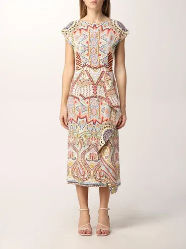 Abito midi Etro stampato (56452474)