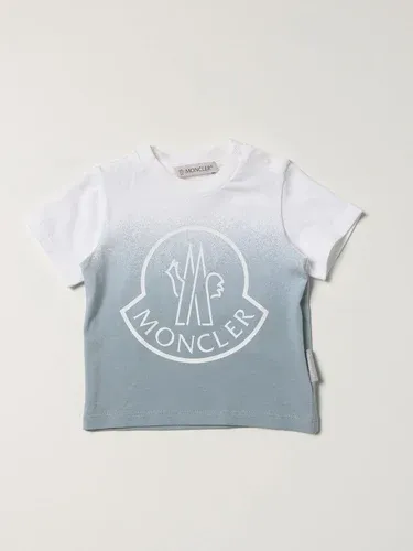 T-shirt Moncler in cotone sfumato con logo (56452450)