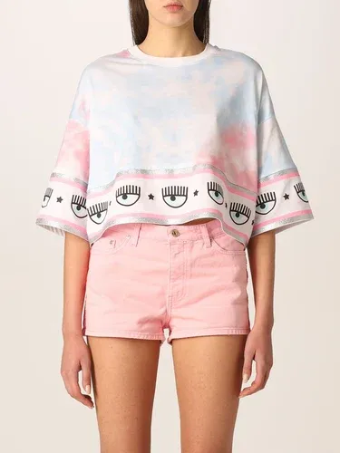T-shirt cropped Chiara Ferragni tie dye (56616410)