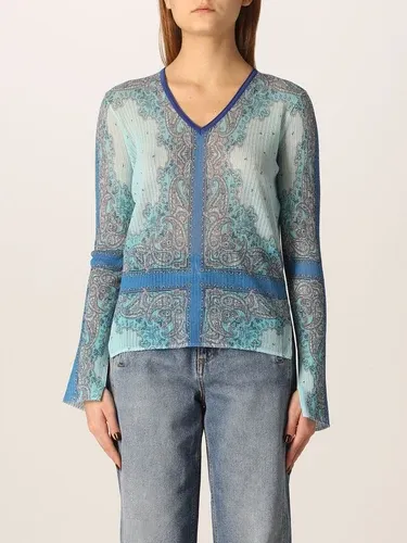 T-shirt Twinset in cotone e nylon (56616419)