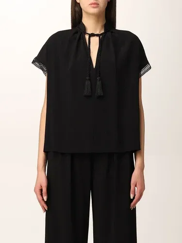 Blusa Simona Corsellini in misto seta (56616649)