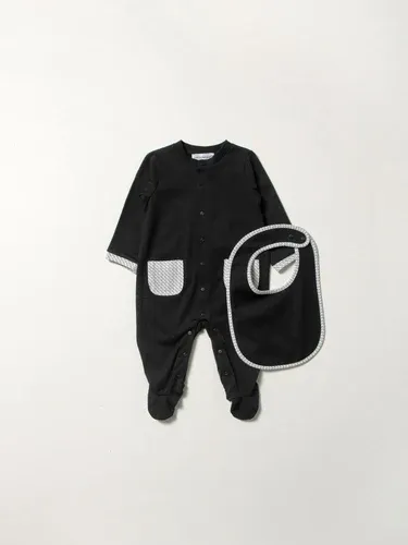 Set Tutina con piede + Bavaglino Emporio Armani in cotone (56532239) Set Tutina con piede + Bavaglino Emporio Armani in cotone (56532239)