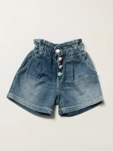 Pantaloncino di jeans Dondup con bottoni colorati (56662406)
