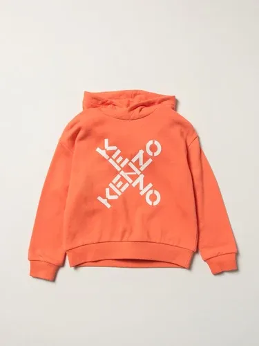 Felpa Kenzo Junior in cotone con logo incrociato (56662490)