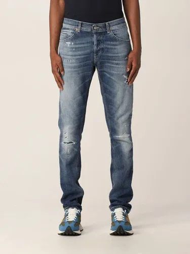 Jeans Dondup in denim washed con rotture (56662608)