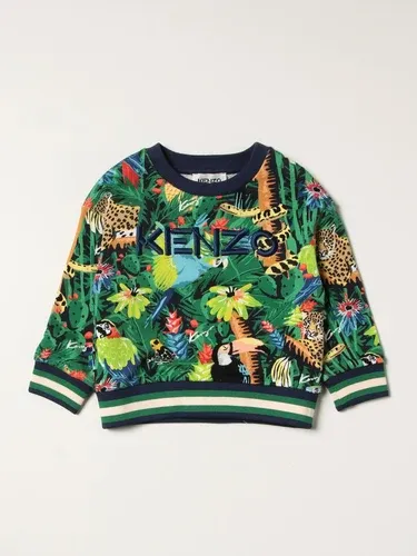 Felpa Kenzo Junior con stampa tropicale (56662761)